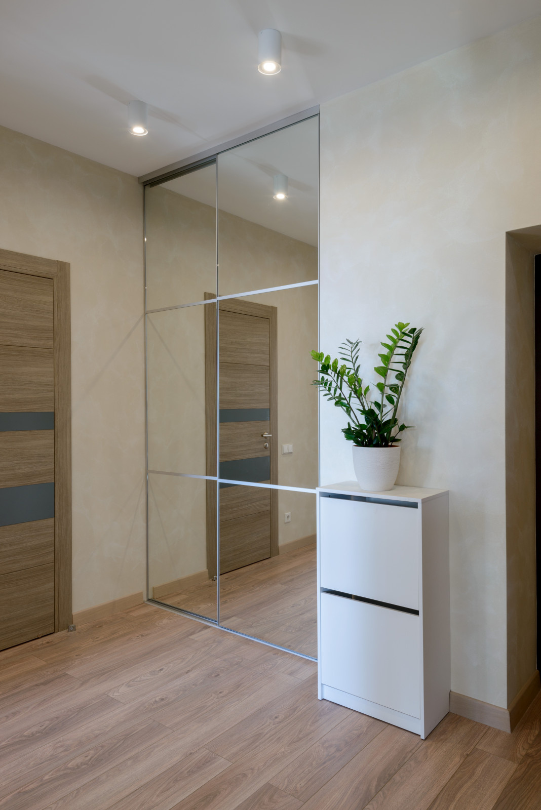 Двухъярусная квартира в стиле Экоминимализм