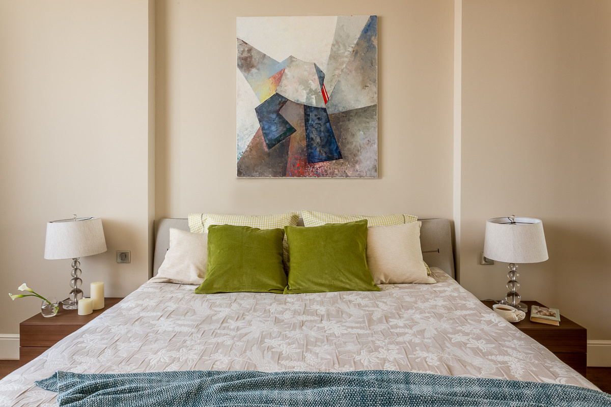 Houzz тур: Квартира в стиле фьюжн для семьи с ребенком