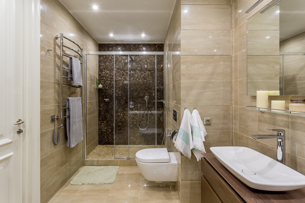 Houzz тур: Квартира в стиле фьюжн для семьи с ребенком