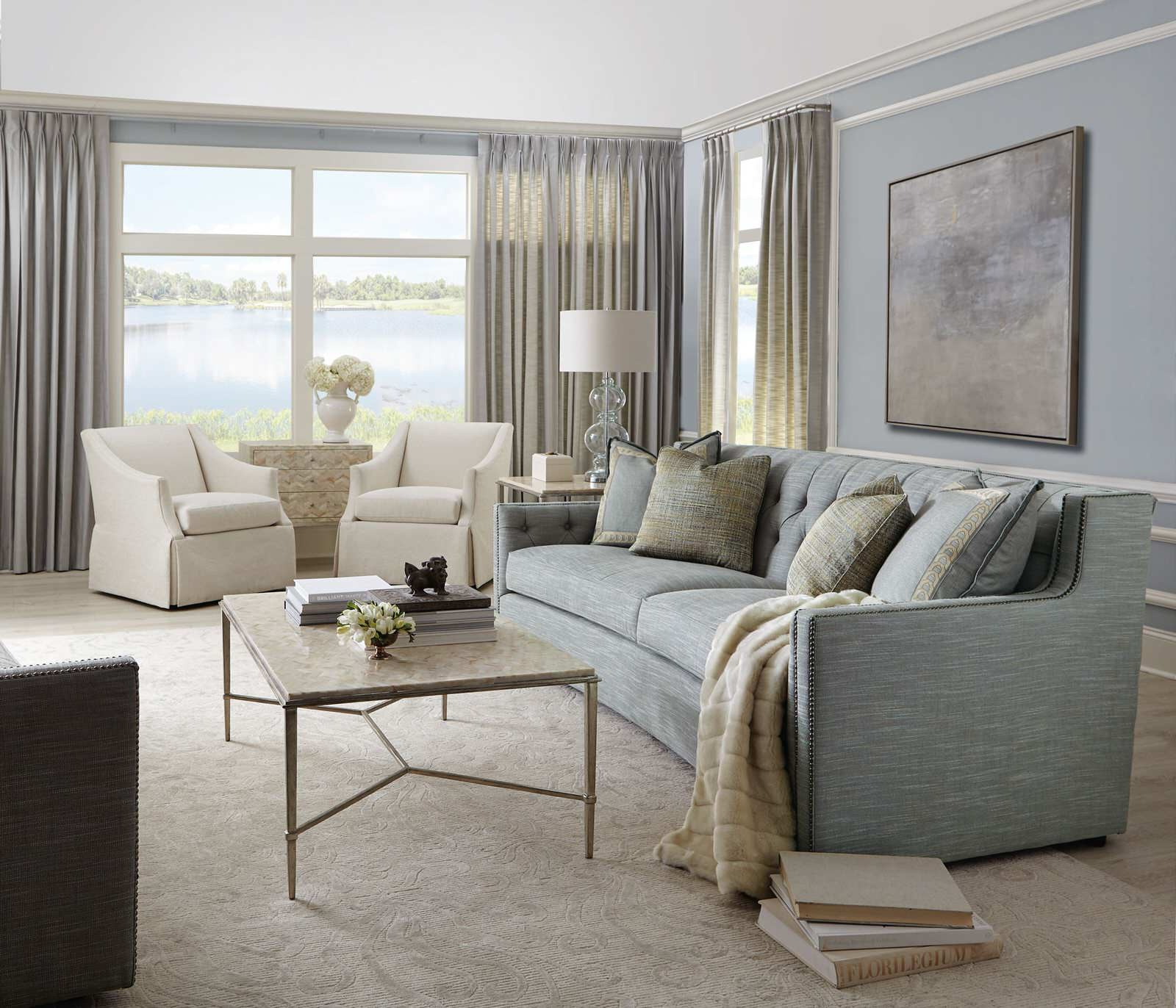 Гостиные в американском стиле