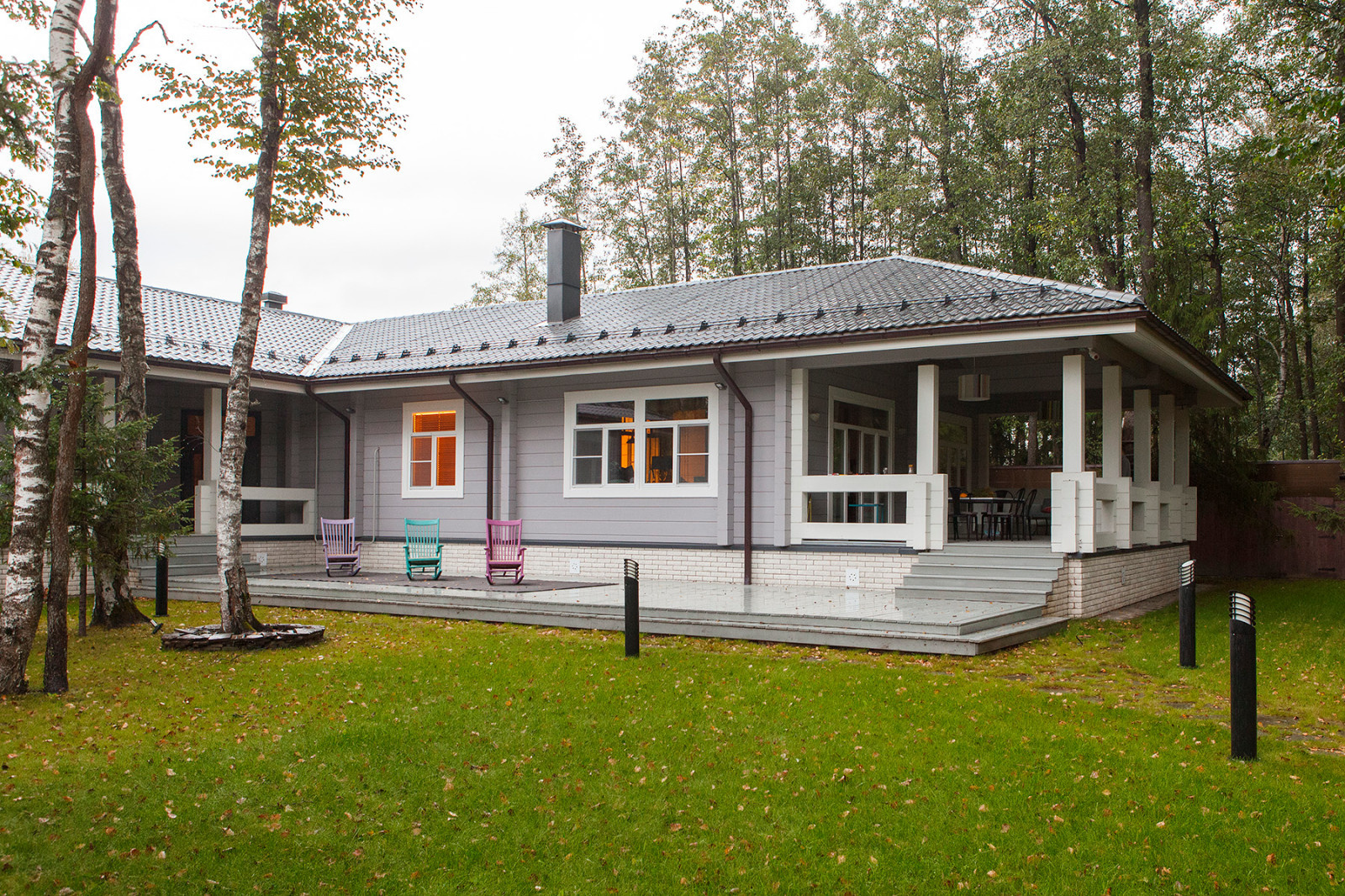 дом в п. Новоглаголево