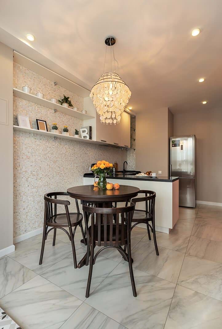 Квартира площадью 60 м2 на улице Новая