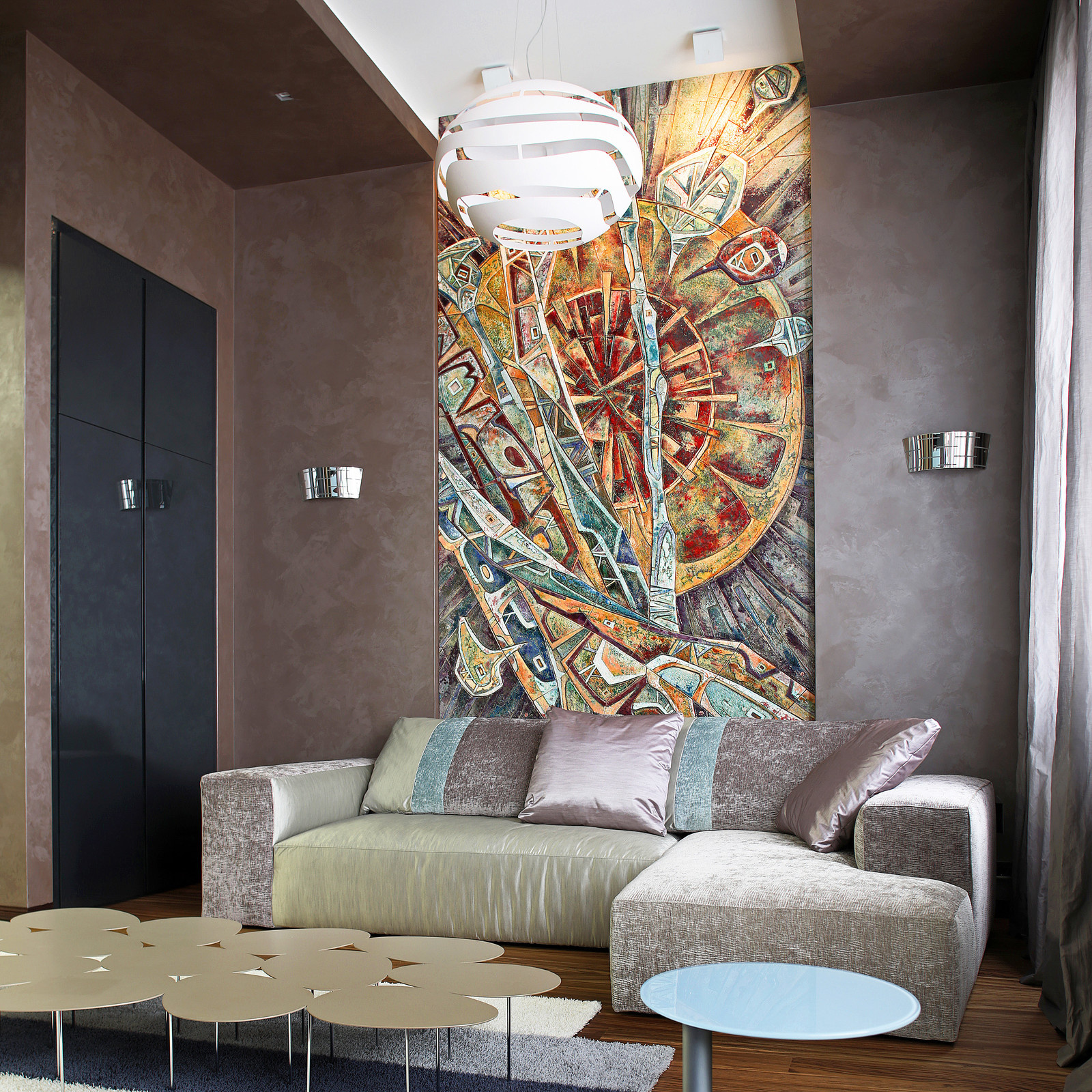 Декоративное панно "Космос"