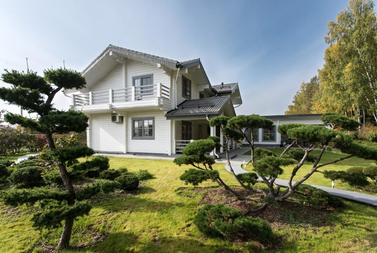 "Ольга" - дом из клееного бруса