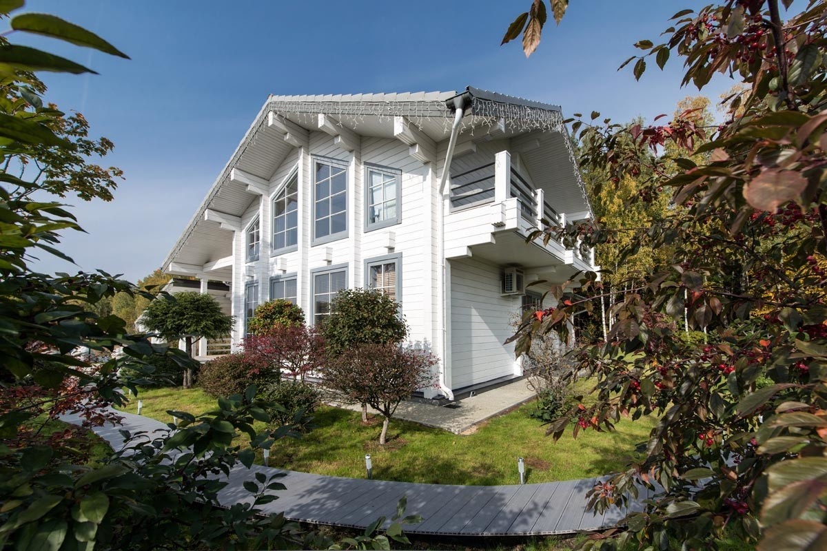 "Ольга" - дом из клееного бруса