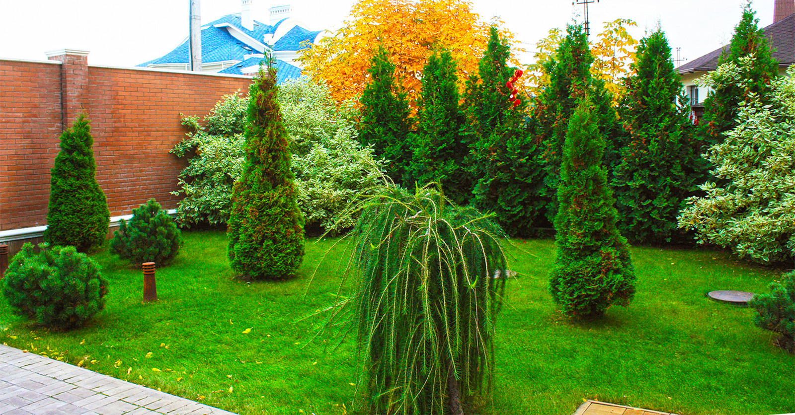 Регулярный стиль в ландшафтном дизайне