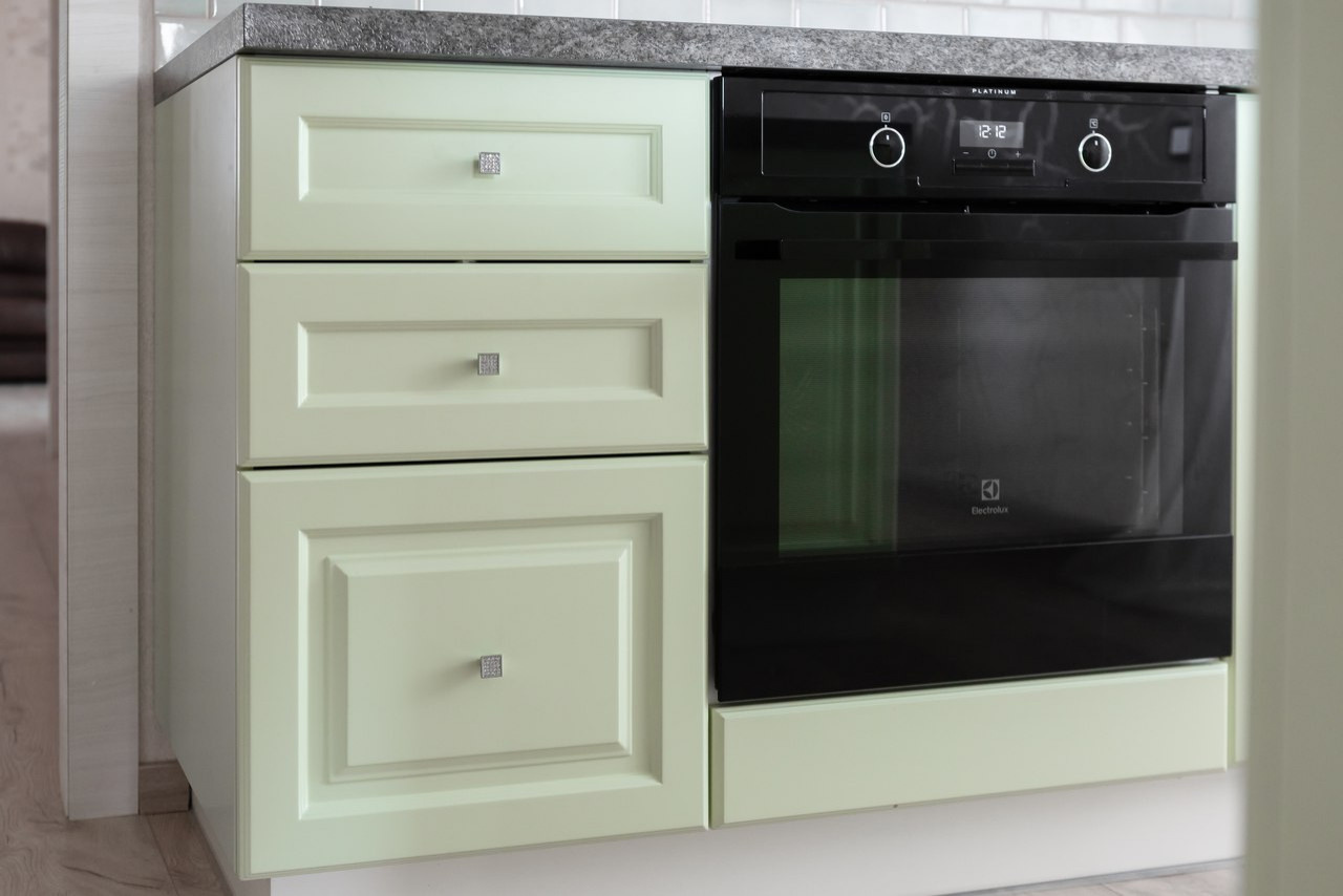 Маленькая кухня с островом