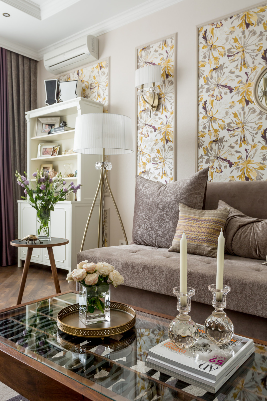 Houzz тур: Как из однокомнатной квартиры сделать яркую двушку