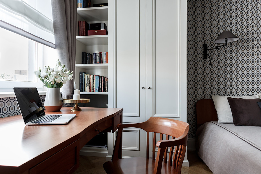 Квартира на Тверской-Ямской , Архитектурная мастерская на Яузе «Акант»