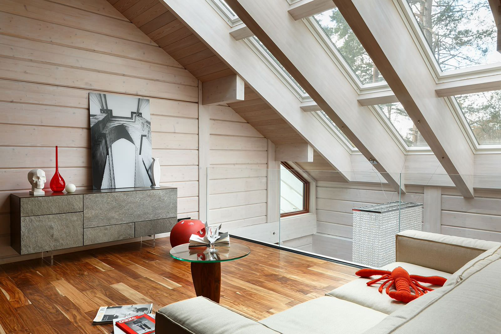 Загородный дом в Рощино. Фотографии.