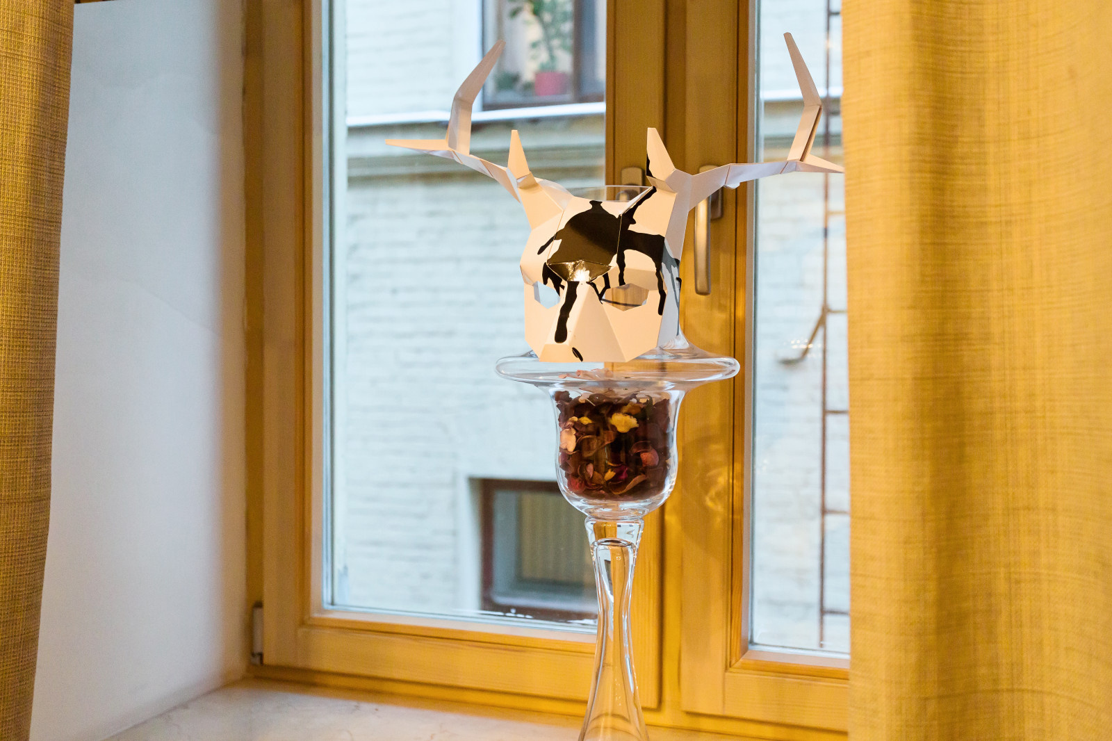 Элегантная квартира в старом московском переулке.