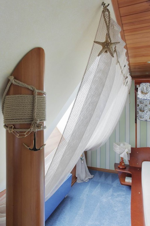 Обложка проекта: Текстильное оформление комнаты мальчика