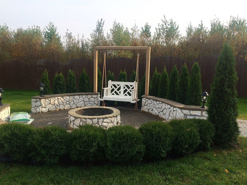 Сад "в процессе..."