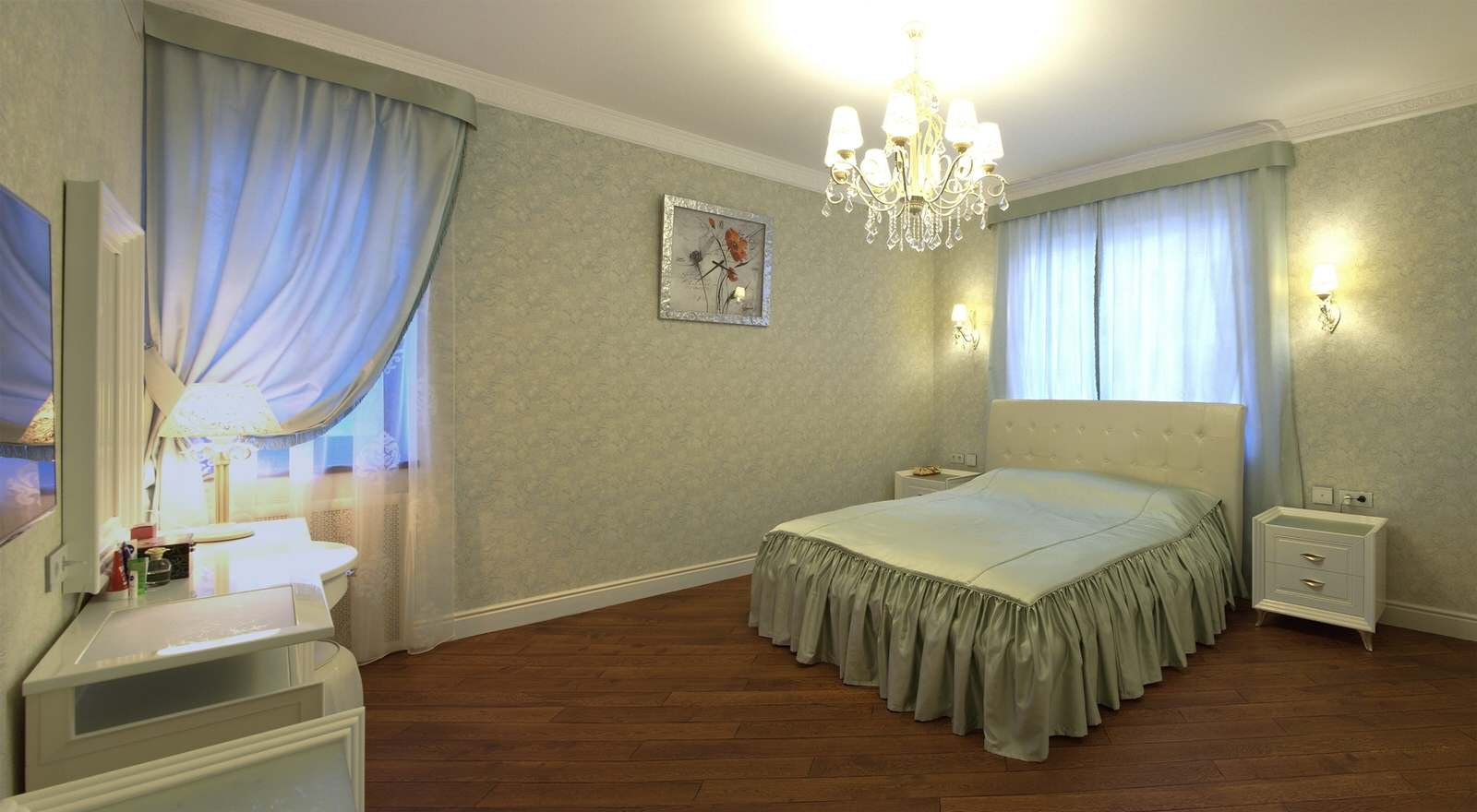 Дизайнерский ремонт и отделка коттеджа в Подмосковье