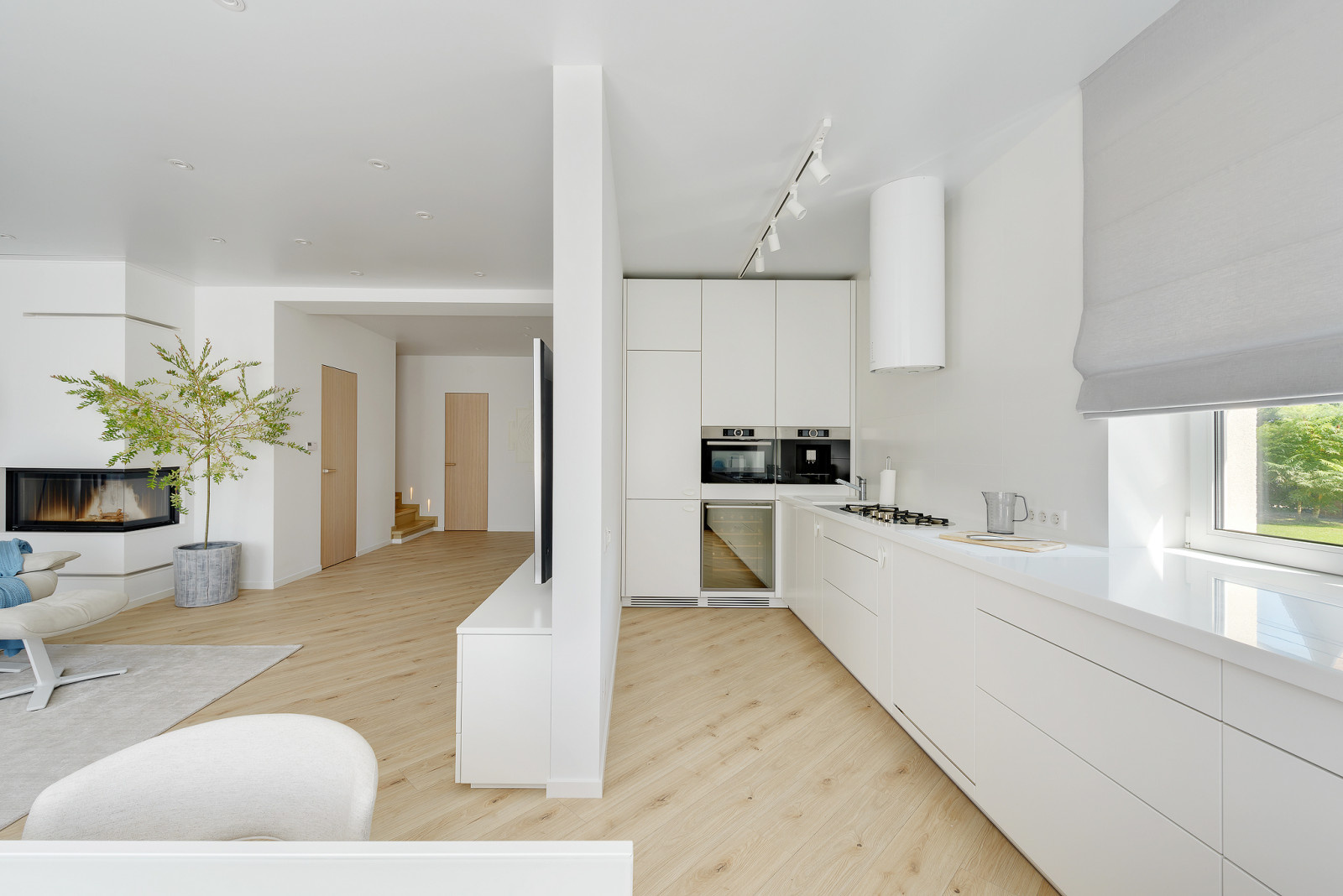 Дом в светлых оттенках