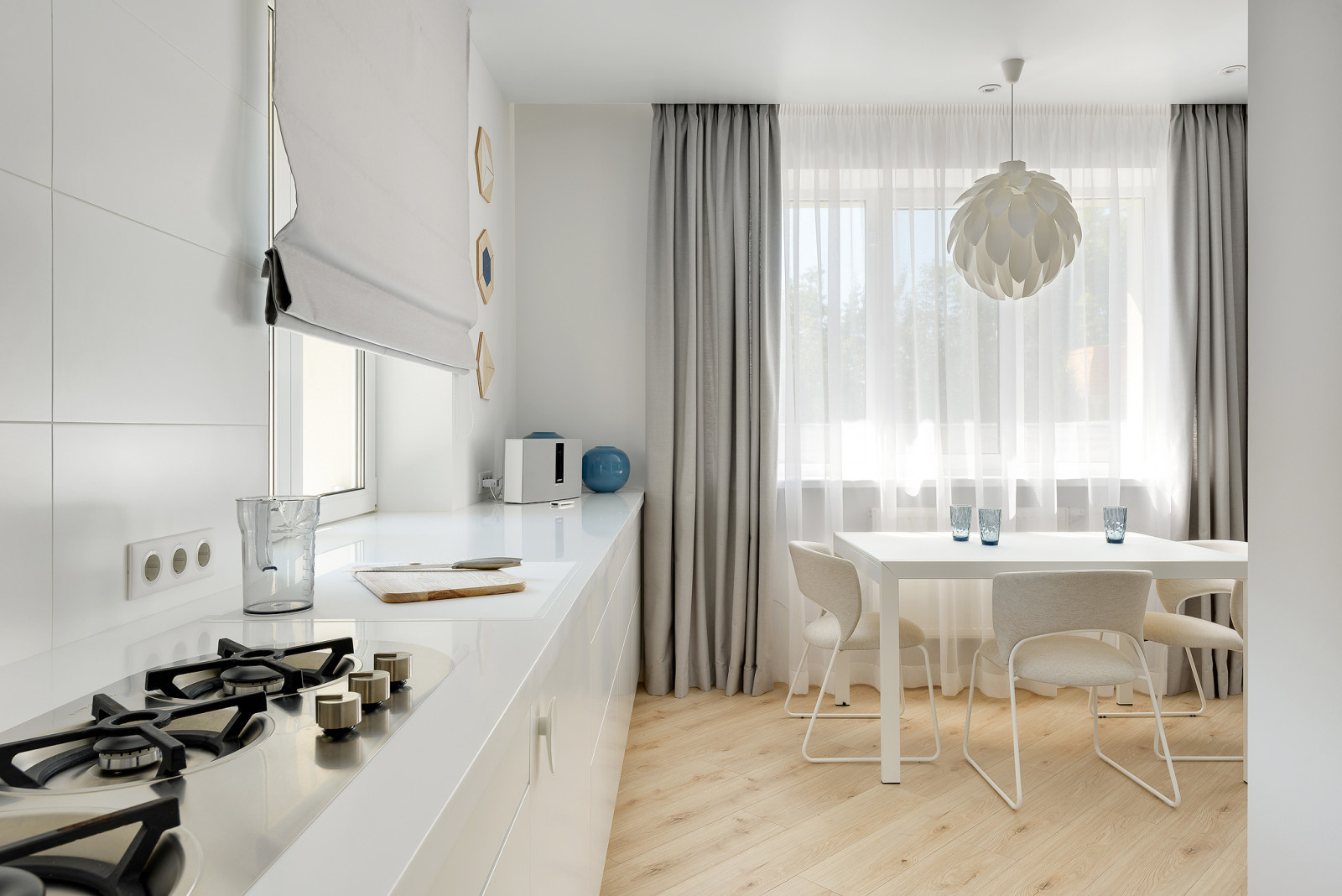 Дом в светлых оттенках