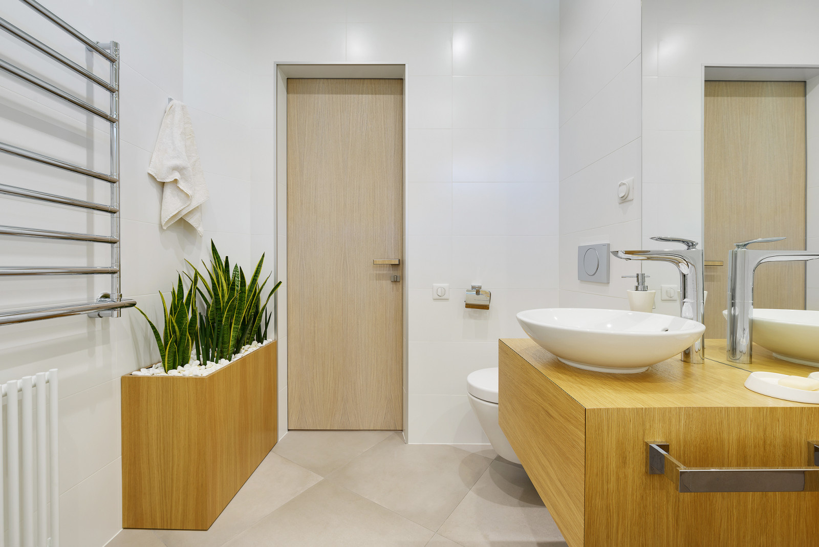 Дом в светлых оттенках