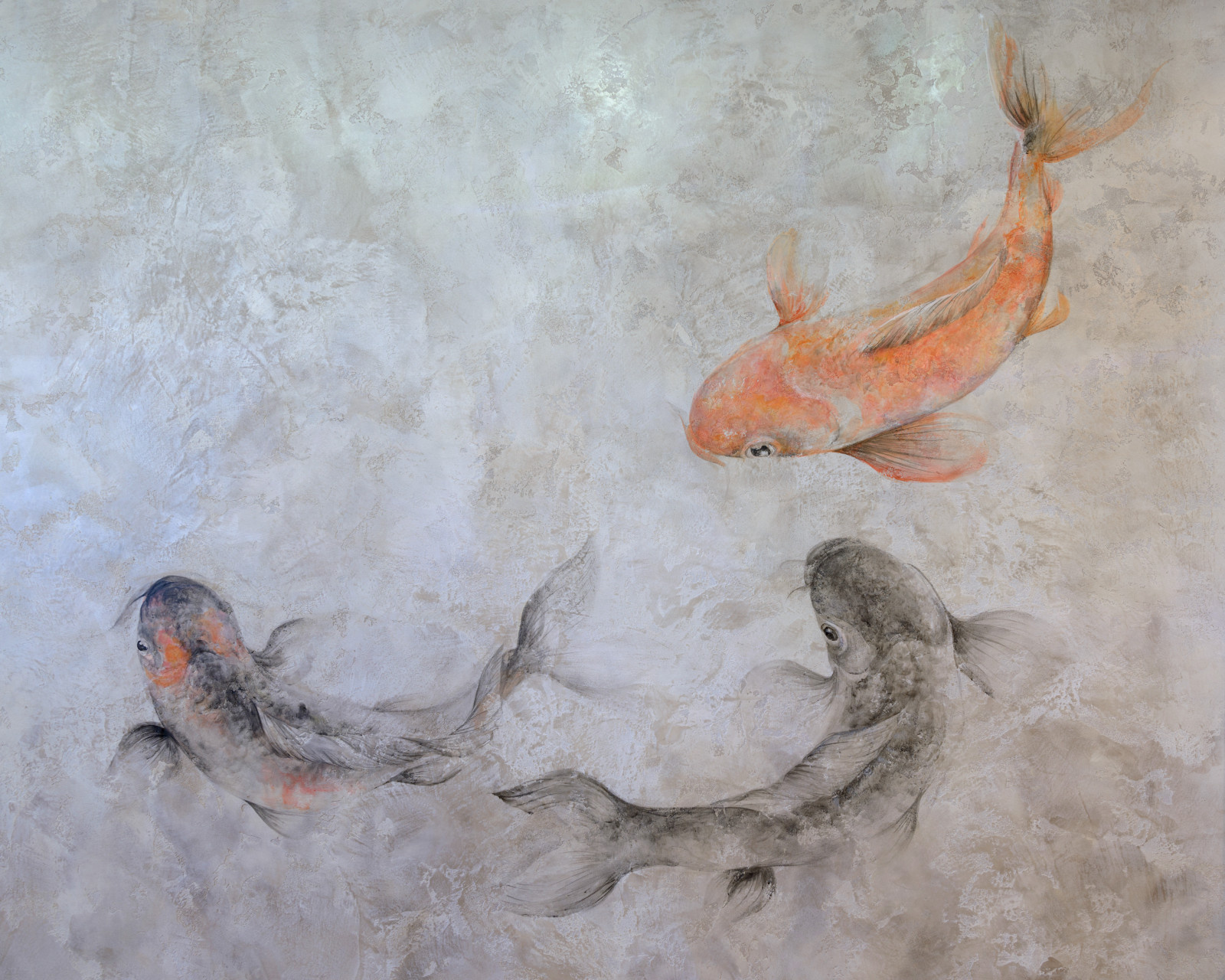 техника ФРЕСКА + Интерьерная Живопись