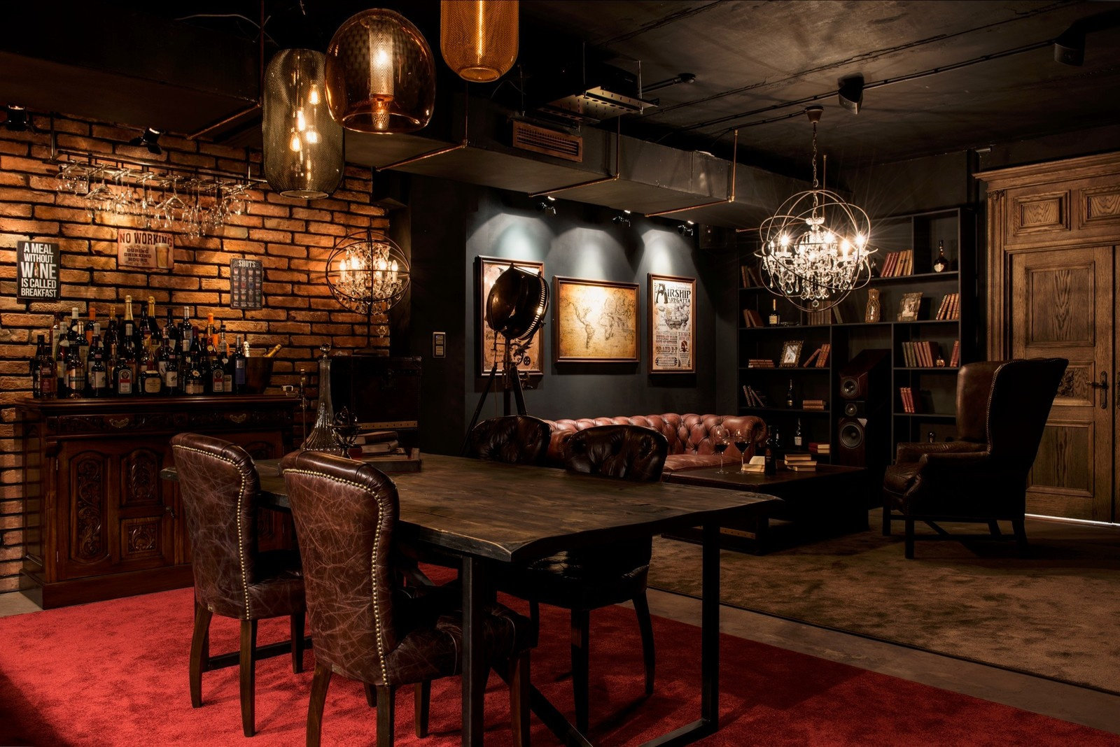 Mancave в стиле стимпанк