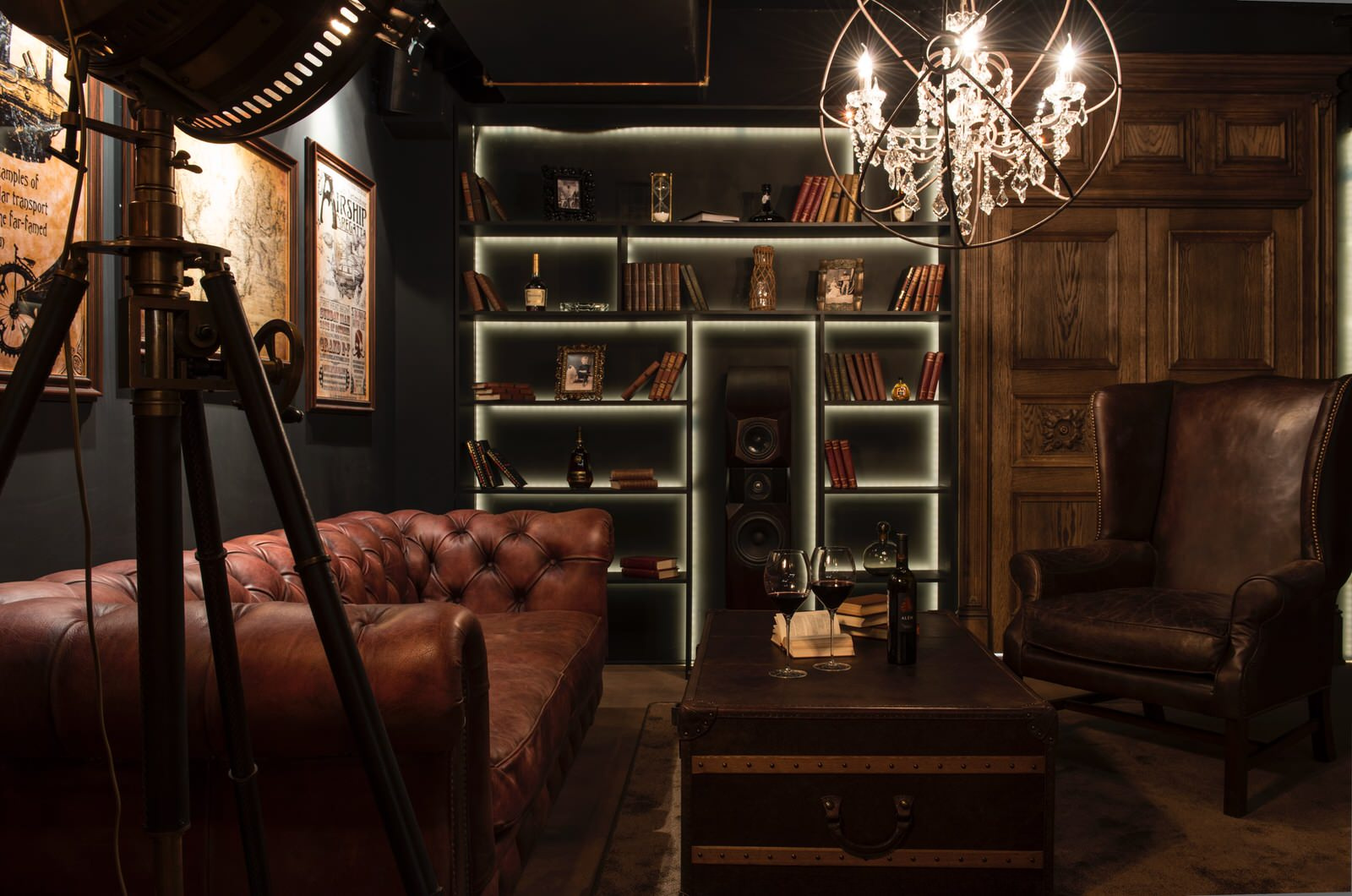 Mancave в стиле стимпанк