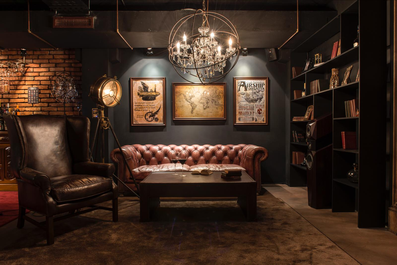 Mancave в стиле стимпанк