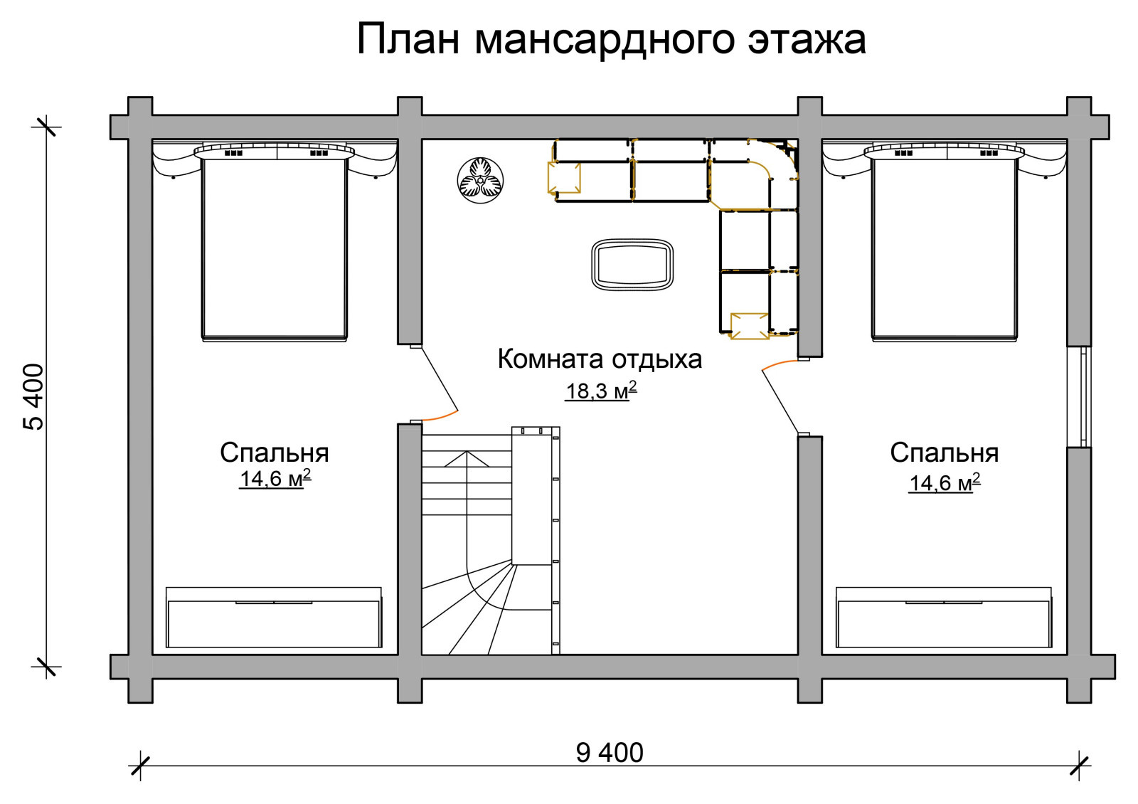 Север