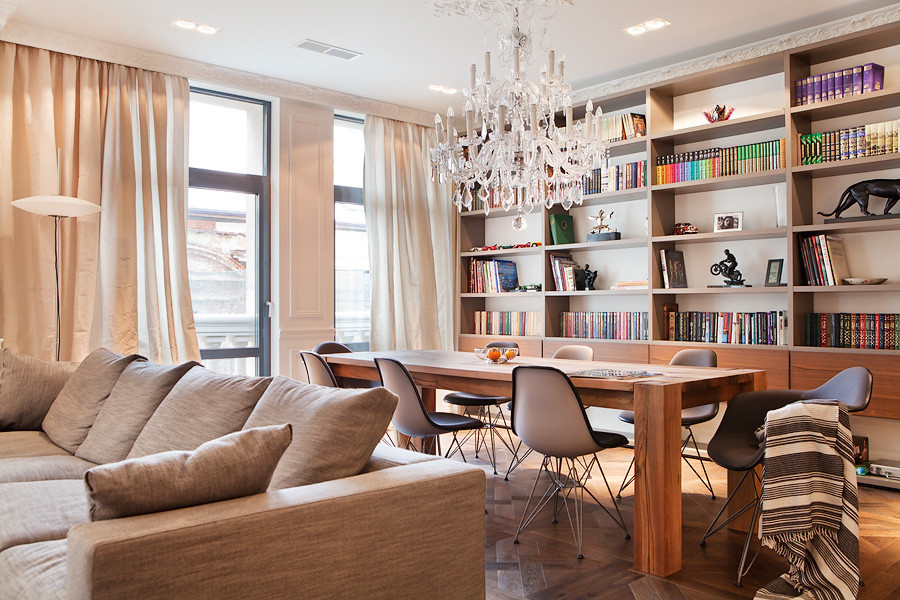 Квартира в Казенном переулке. Съемка для портфолио дизайнера