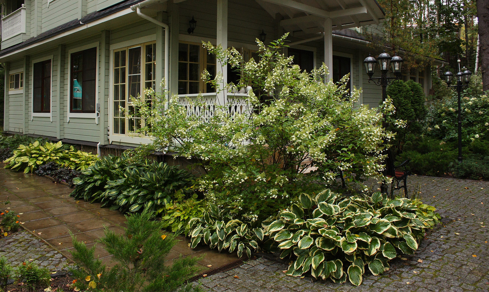 Ландшафтный проект лесного участка "Тихое очарование дворянской усадьбы".