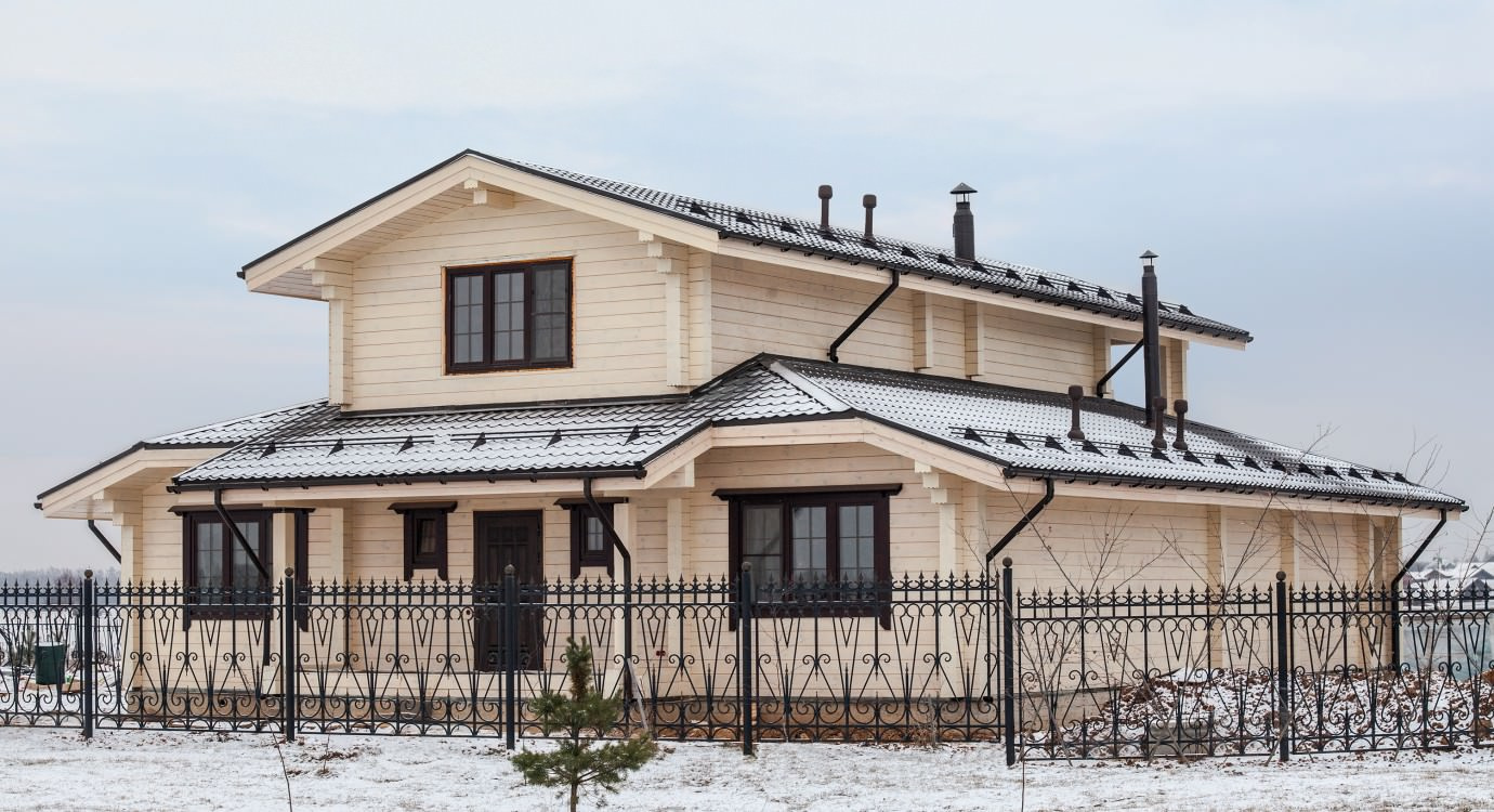 Строительство домов из клееного бруса