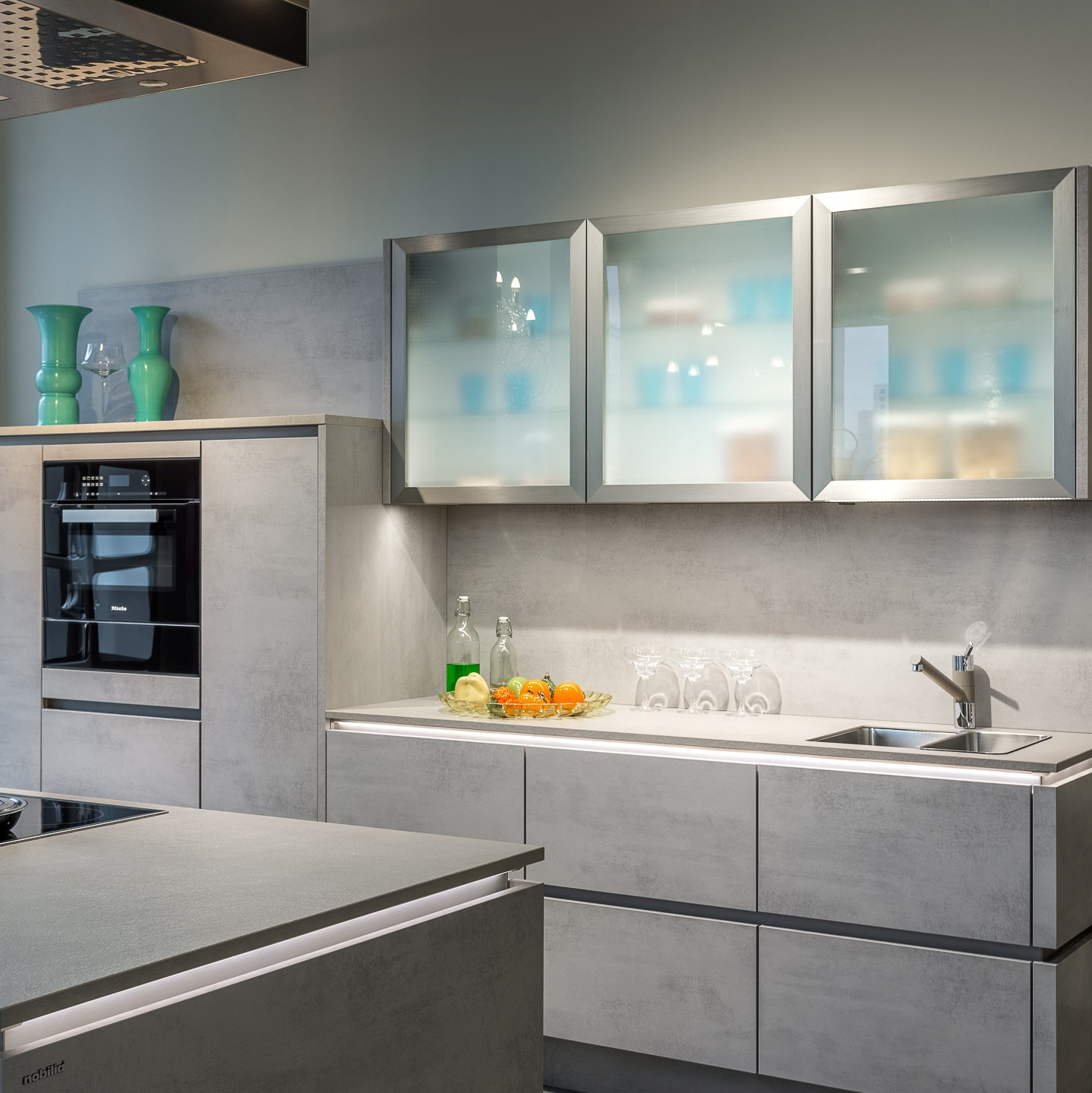 Кухня с островом Riva