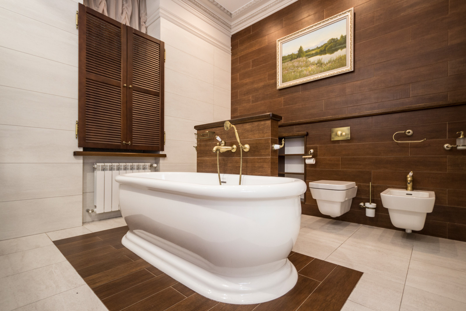 Ванная в Классическом стиле