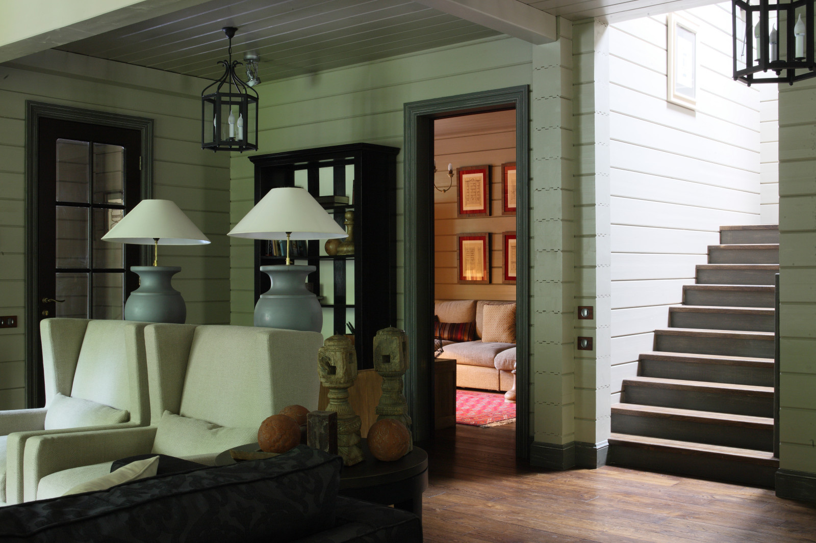 Дом из клееного бруса "Мезонин" от компании "ГрандСтрой"