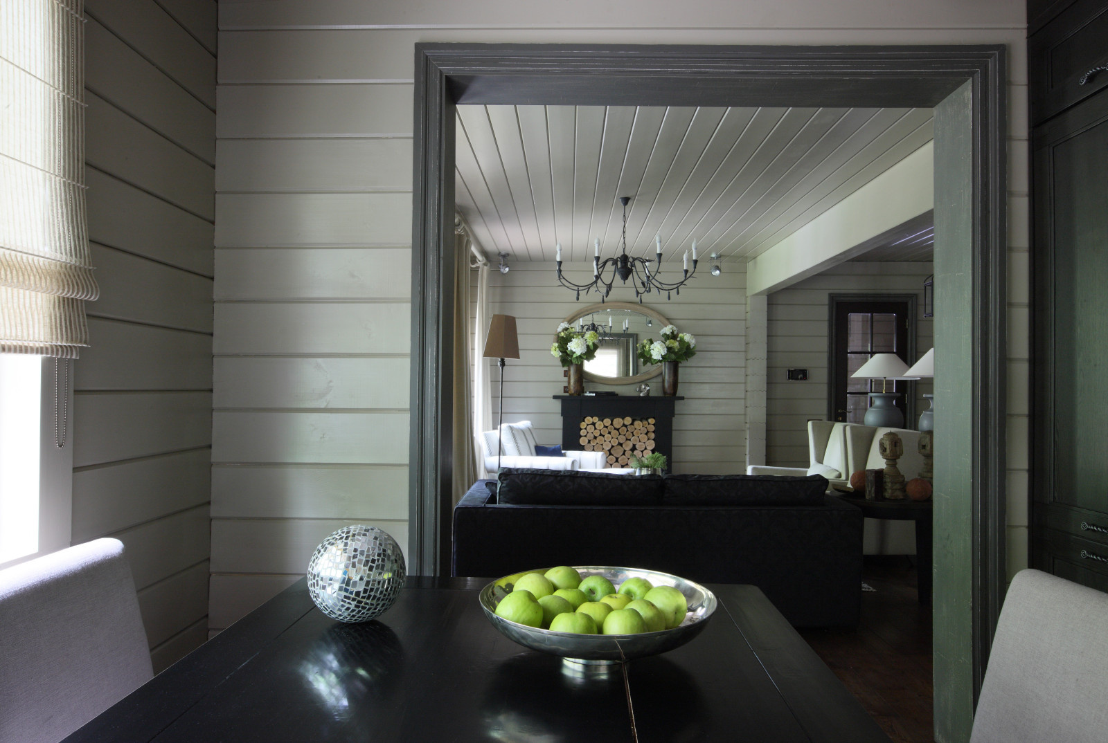 Дом из клееного бруса "Мезонин" от компании "ГрандСтрой"