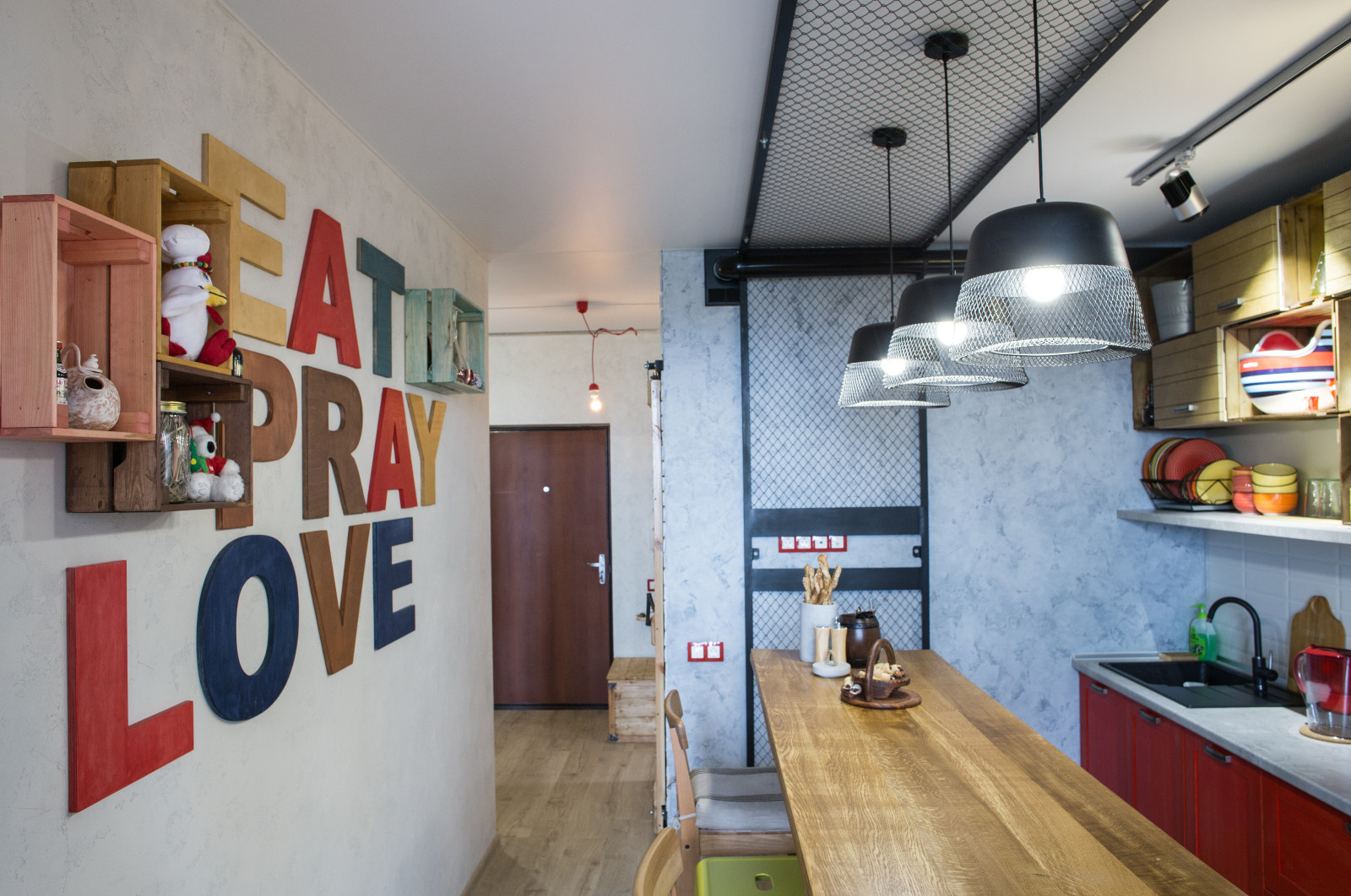 Смелый лофт для Надежды