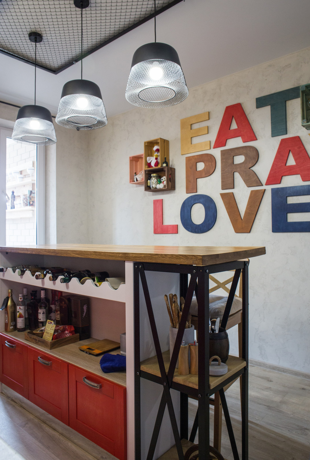 Смелый лофт для Надежды