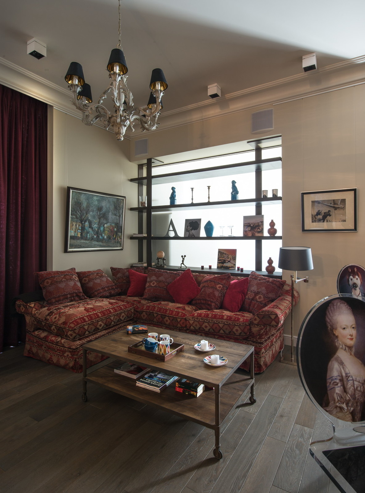 Квартира для молодого человека на Воробьевых Горах. Москва 2015 год