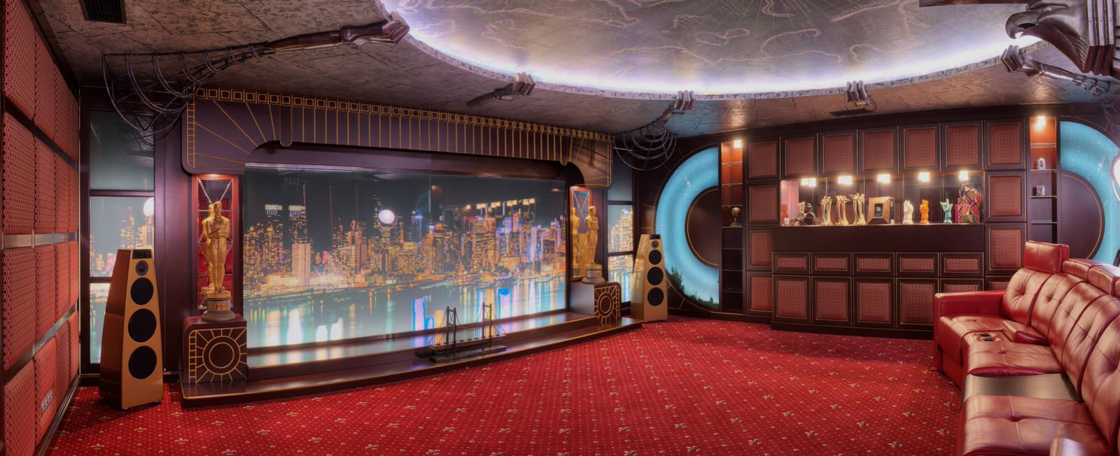 Кинотеатр в частном доме