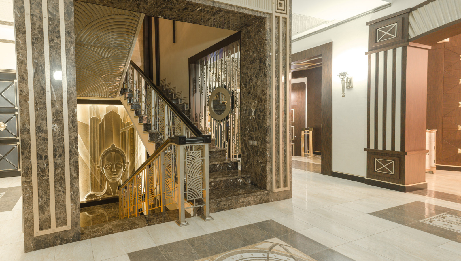 Дом в стиле ар деко