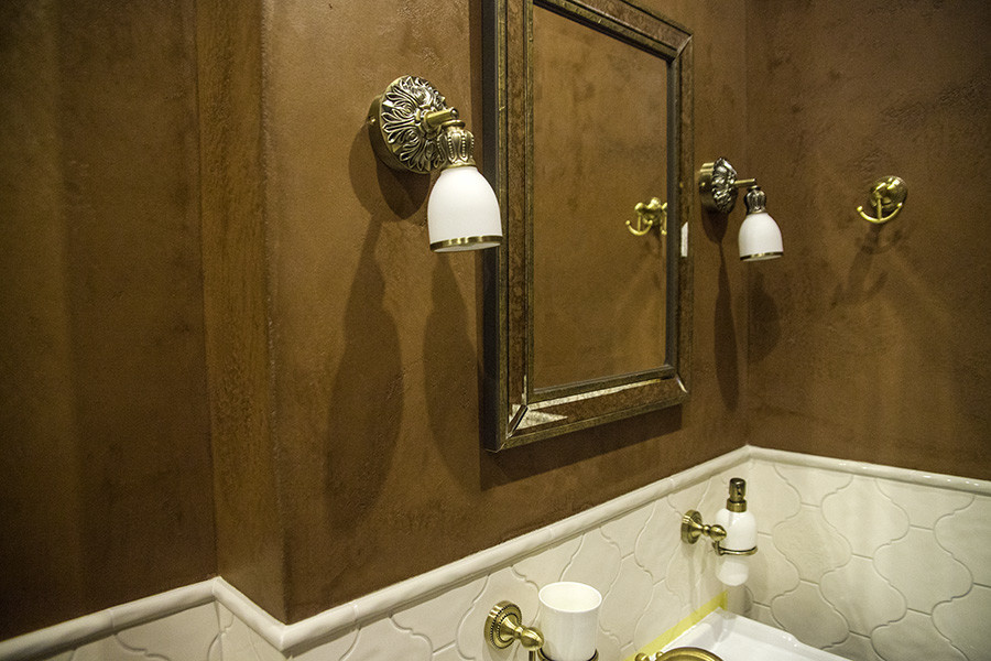 Небольшая квартира в смешанном стиле. СПб 2016.