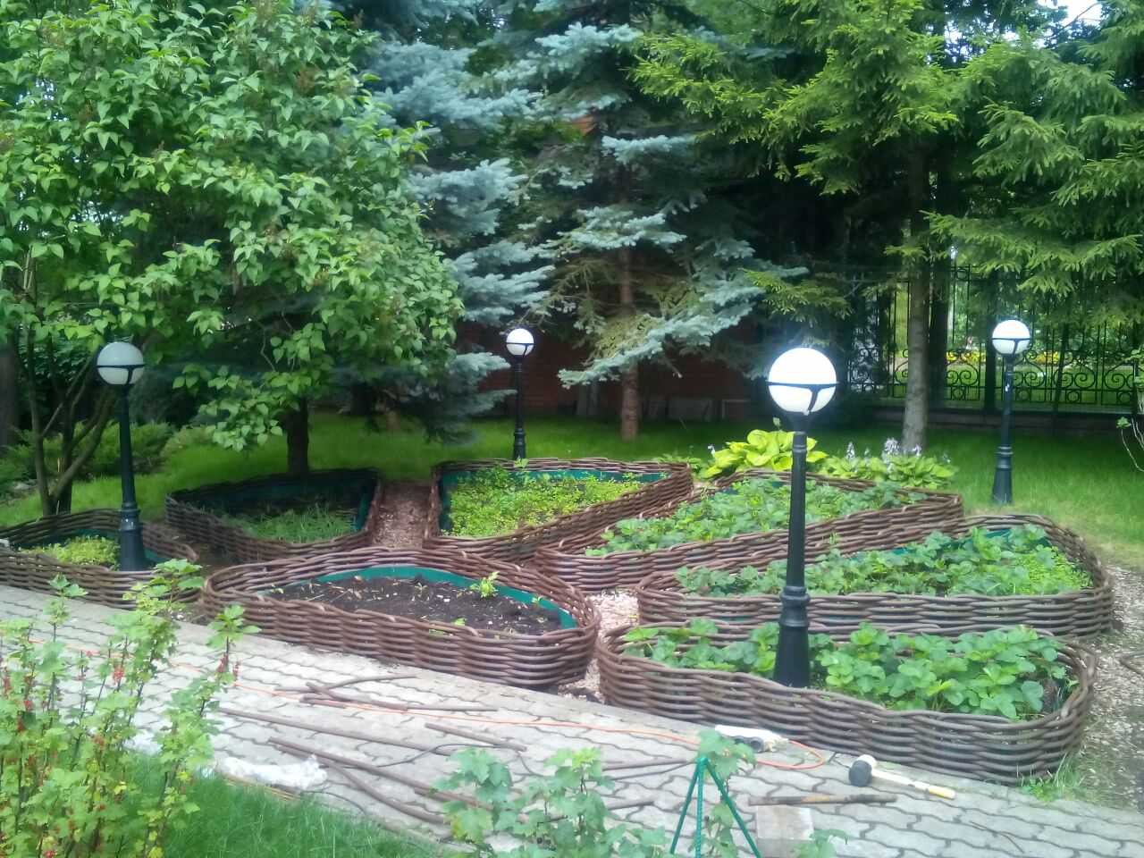 Клумбы