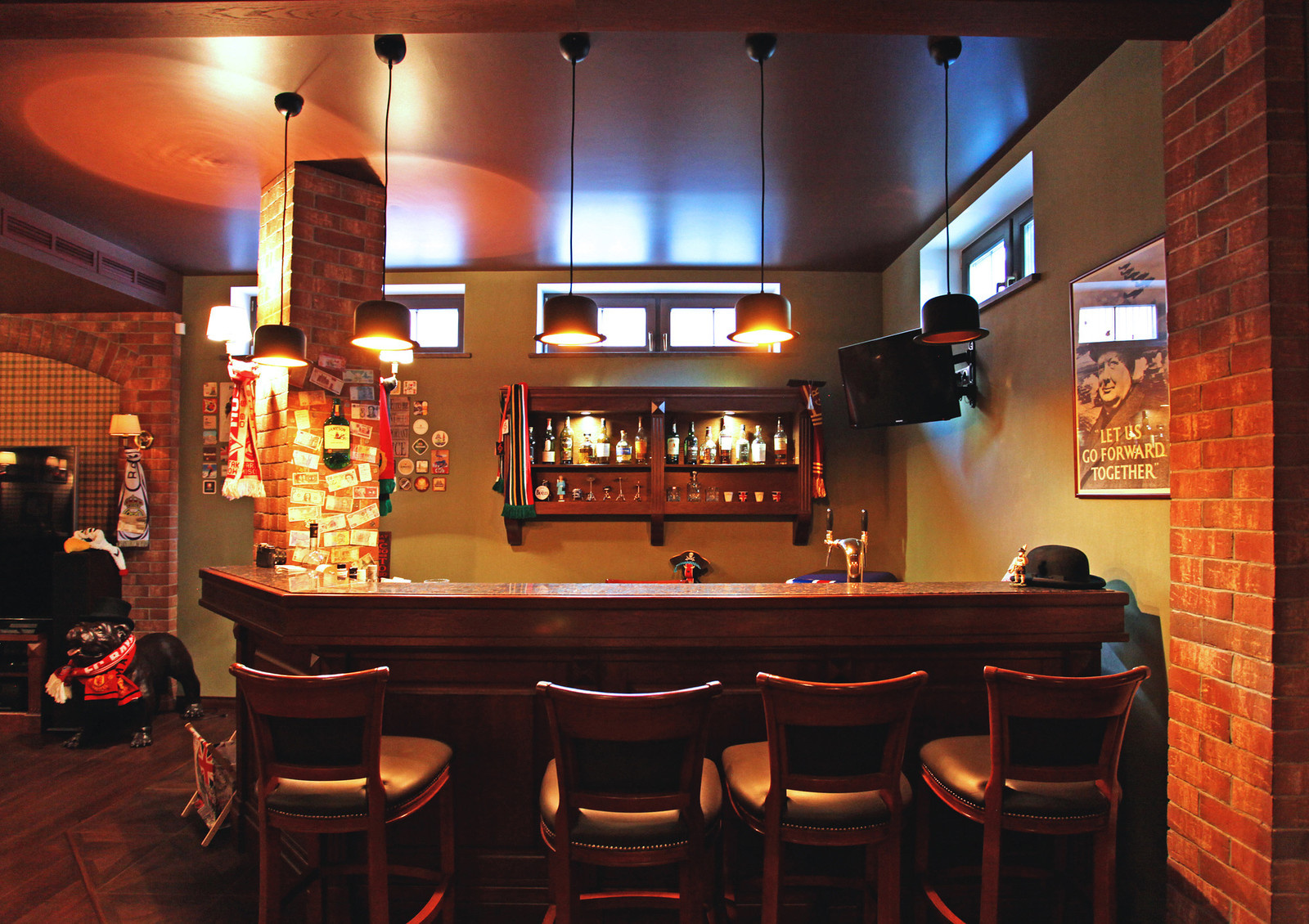 Интерьер дома в Подмосковье, поселок Деденево