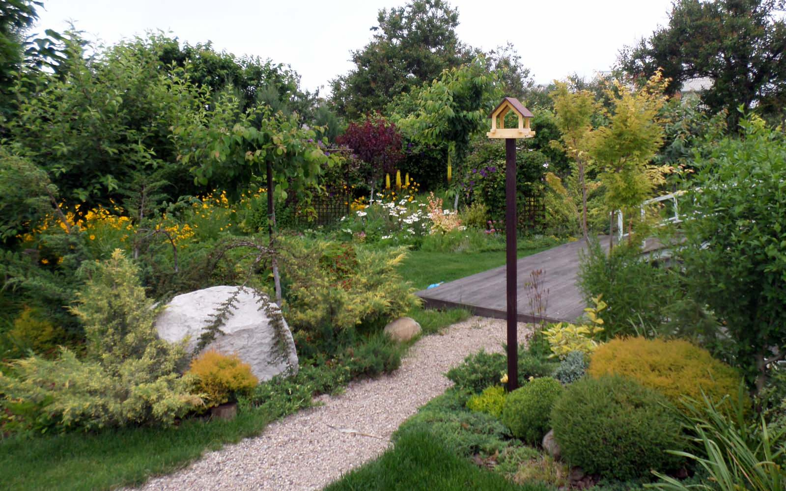 Сад над морем.