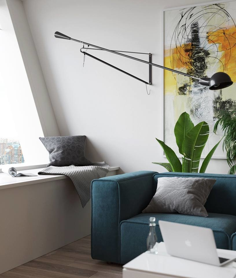 Проект дизайн-студии Salmon Lair в ЖК Дирижабль