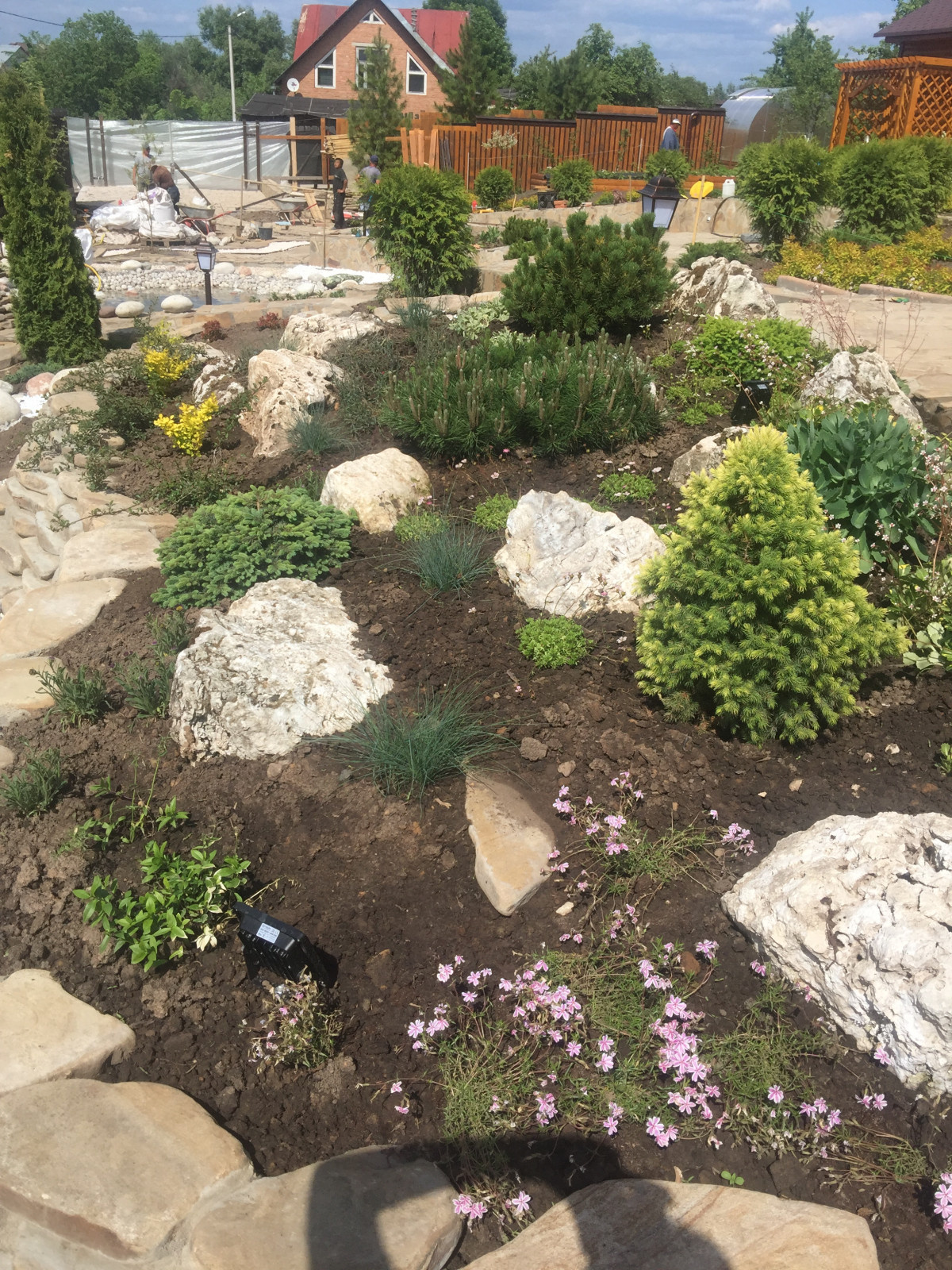 Ландшафтный дизайн 40 соток