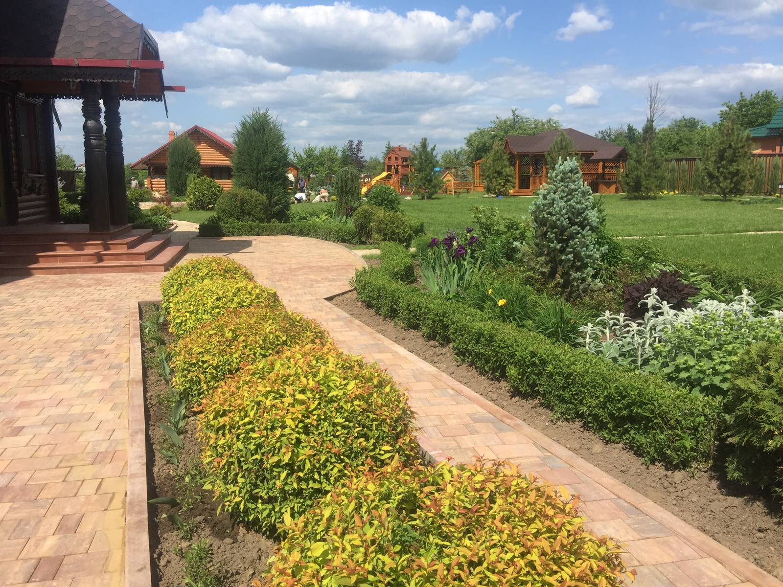 Ландшафтный дизайн 40 соток