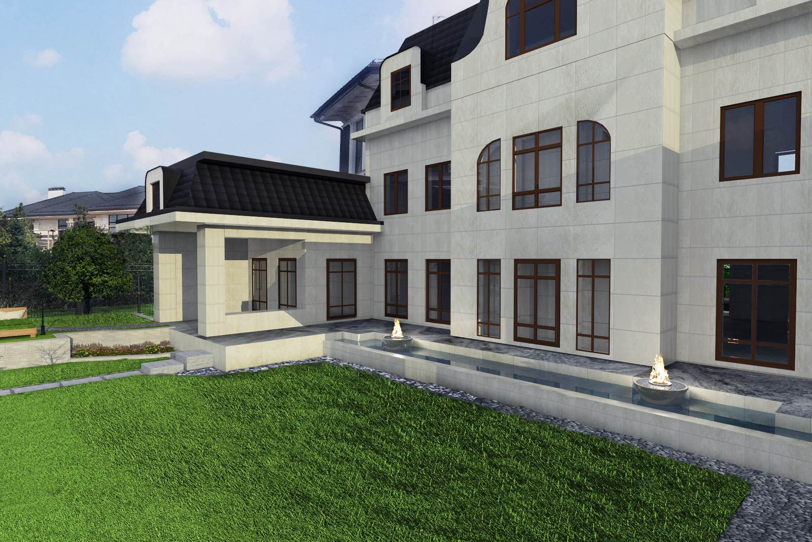 Ландшафтный проект 10 соток