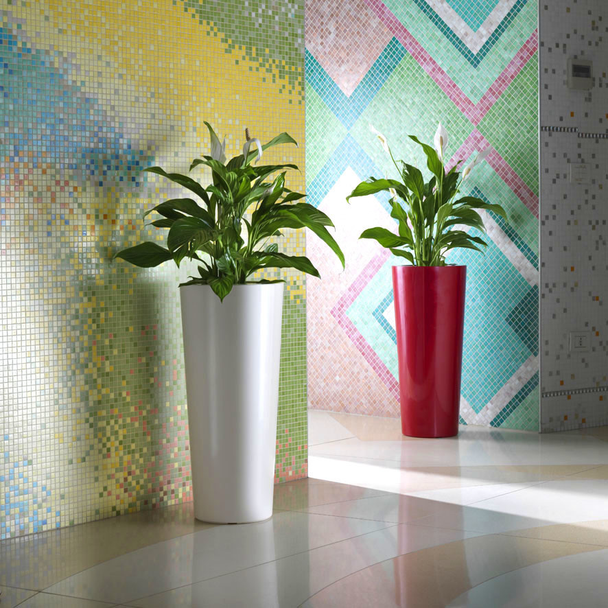 Кашпо из 3D пластика Teraplast