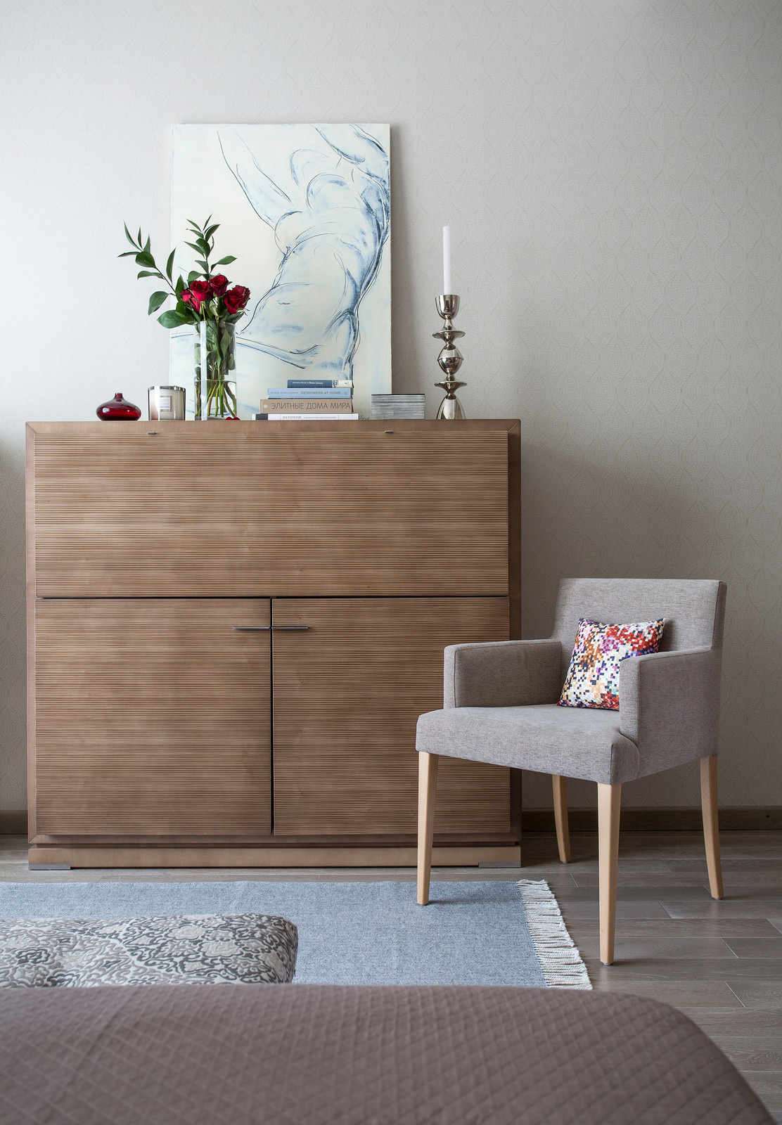 Маленькая квартира в старом районе Москвы