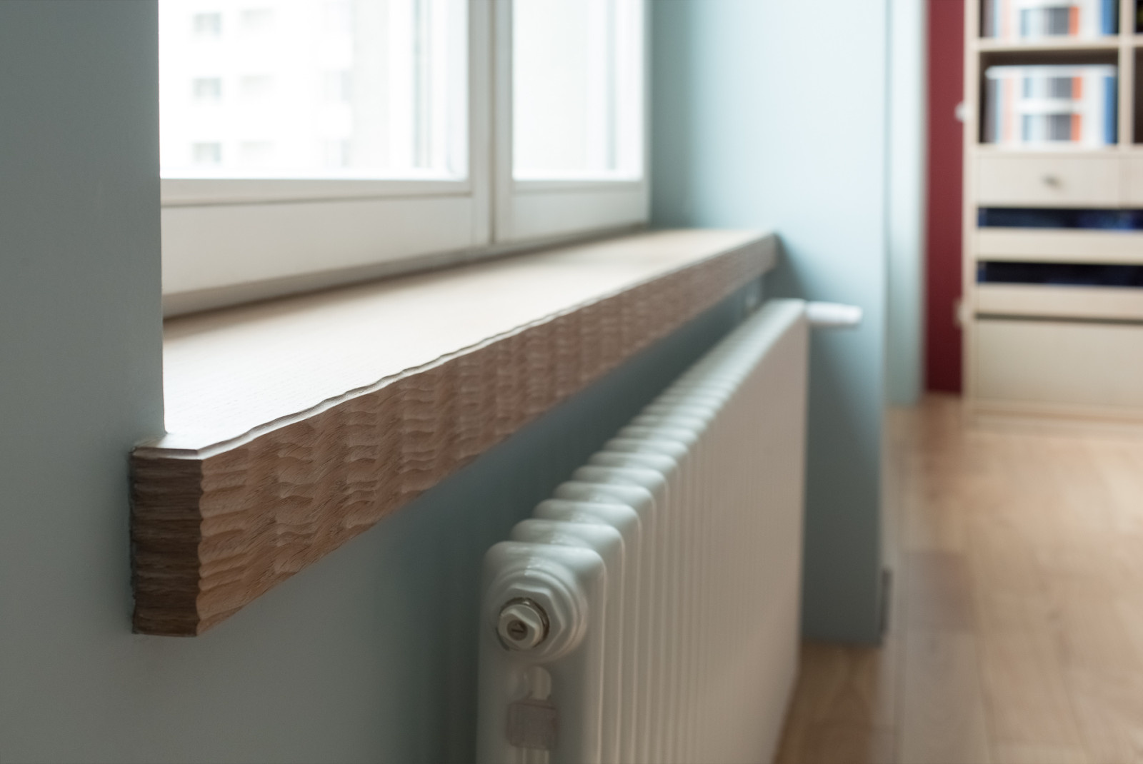 Деревянные подоконники ТектонЪ - Новгородская-Сан-Марино-Бьянко