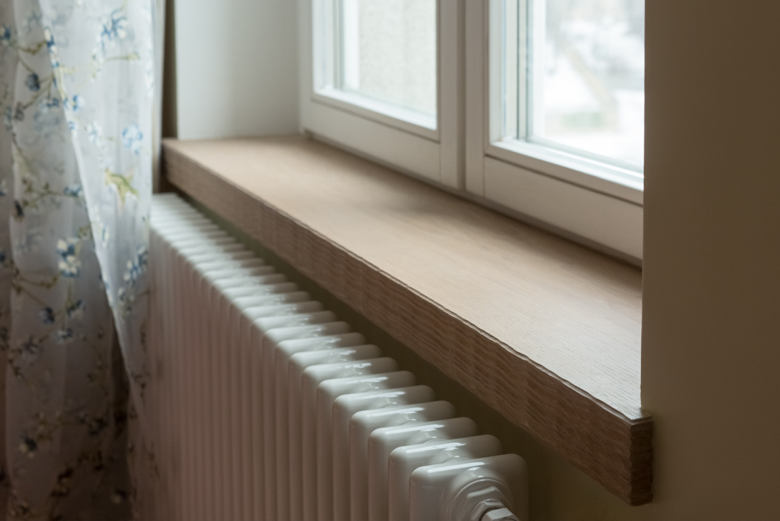 Деревянные подоконники ТектонЪ - Новгородская-Сан-Марино-Бьянко